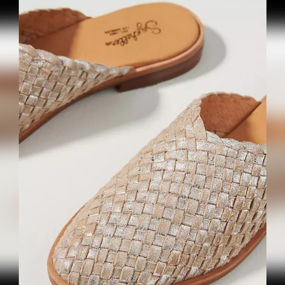 Seychelles Places to go Pewter Leather Mule size 9 - Picture 5 of 13